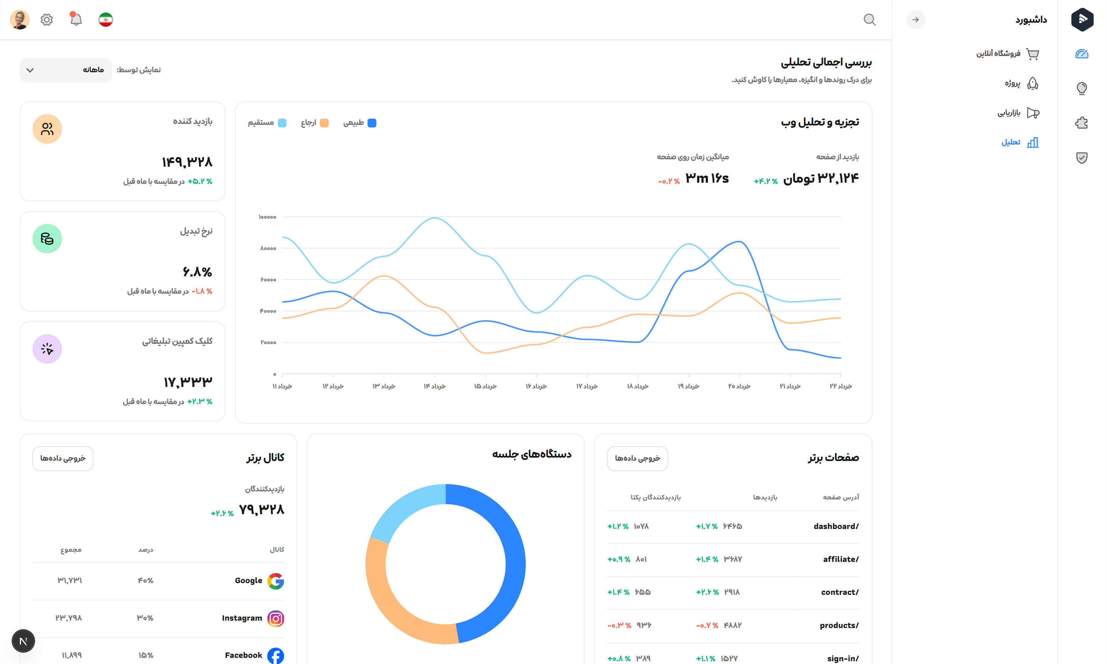 تصویر برنامه